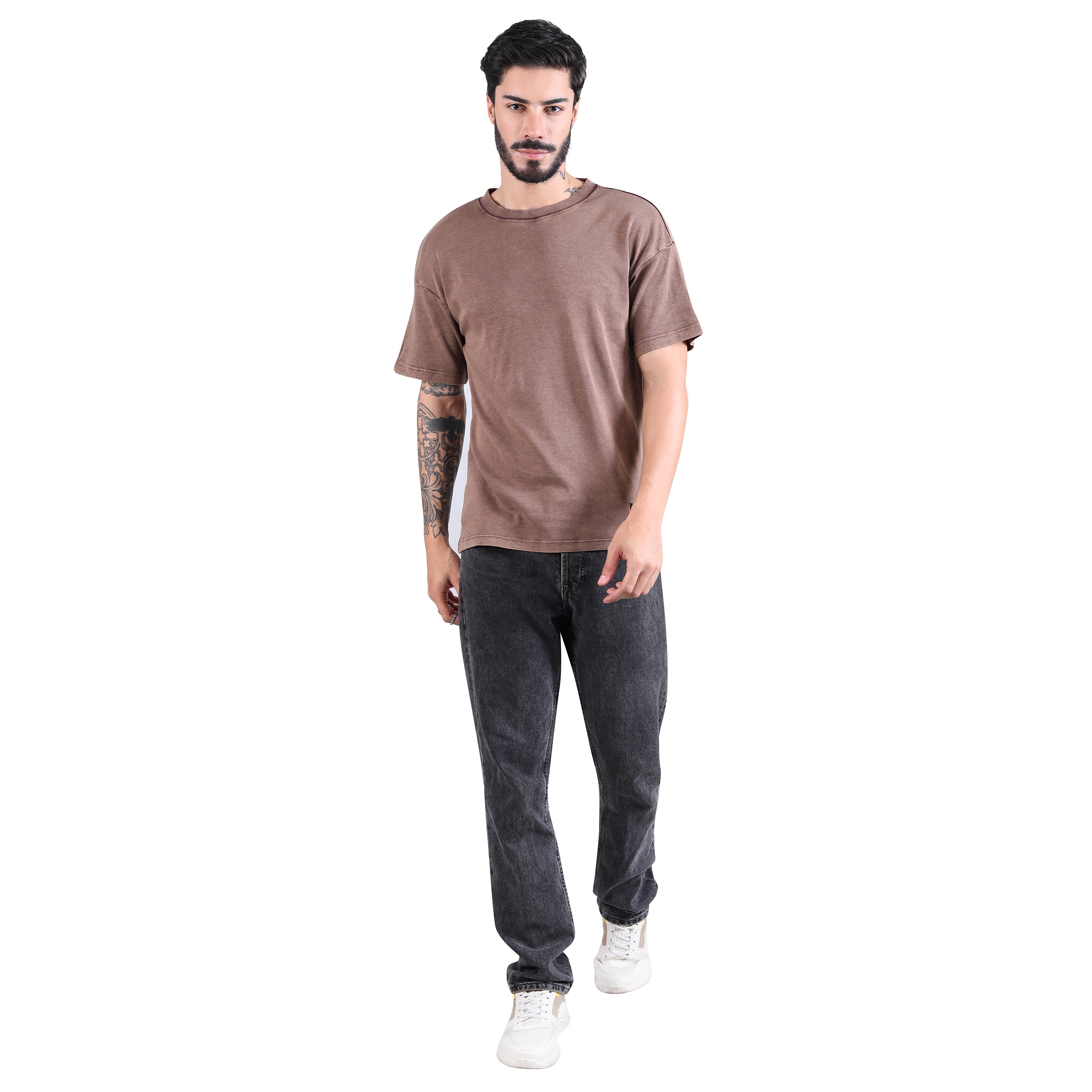 Stoned Brown Interlock