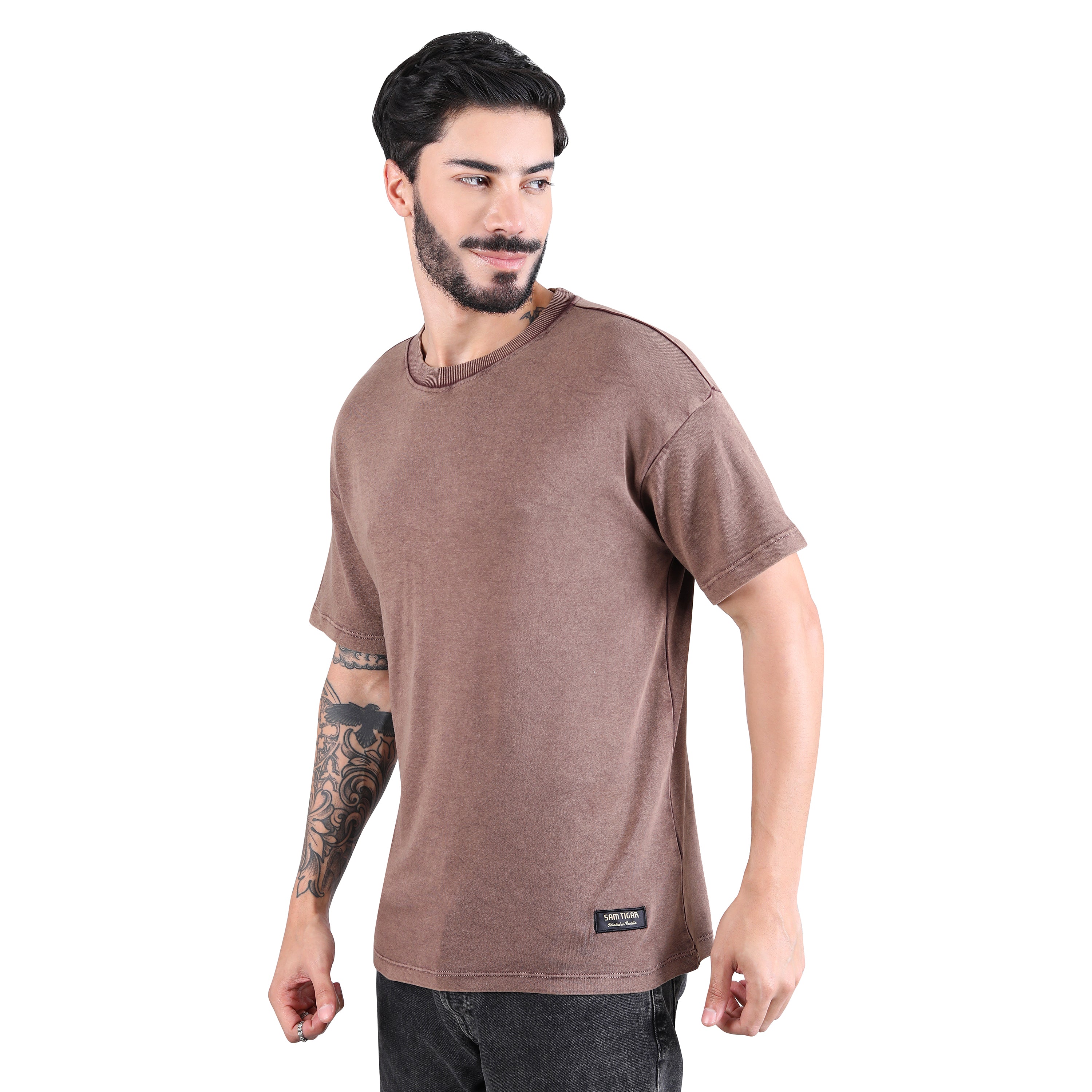 Stoned Brown Interlock