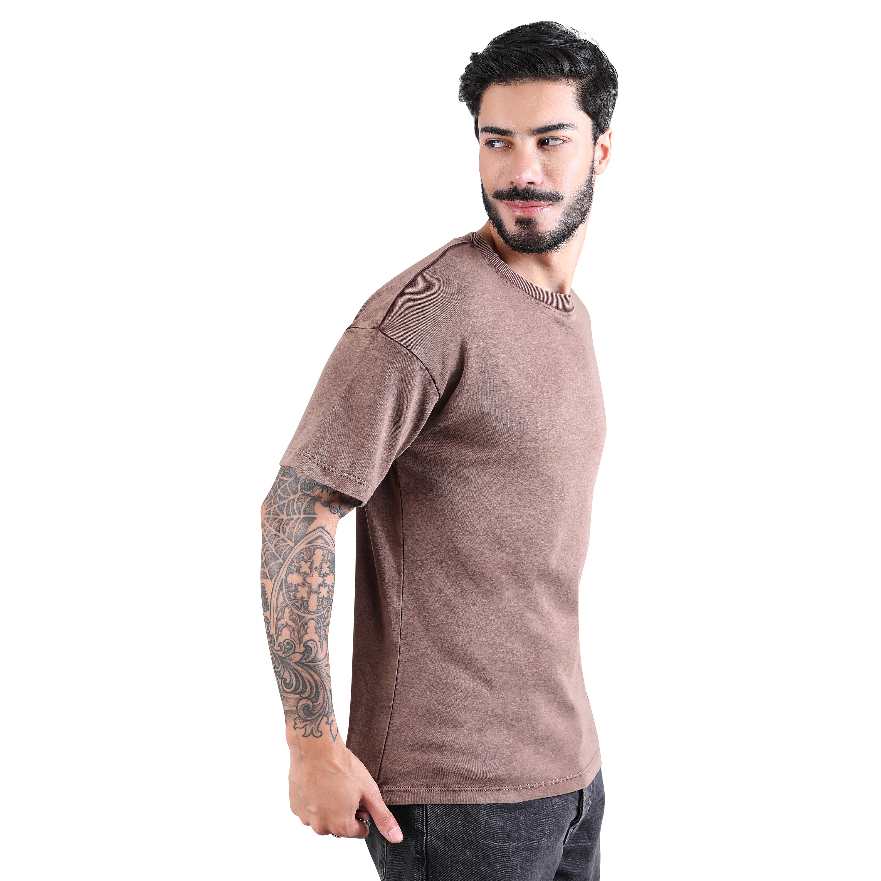 Stoned Brown Interlock