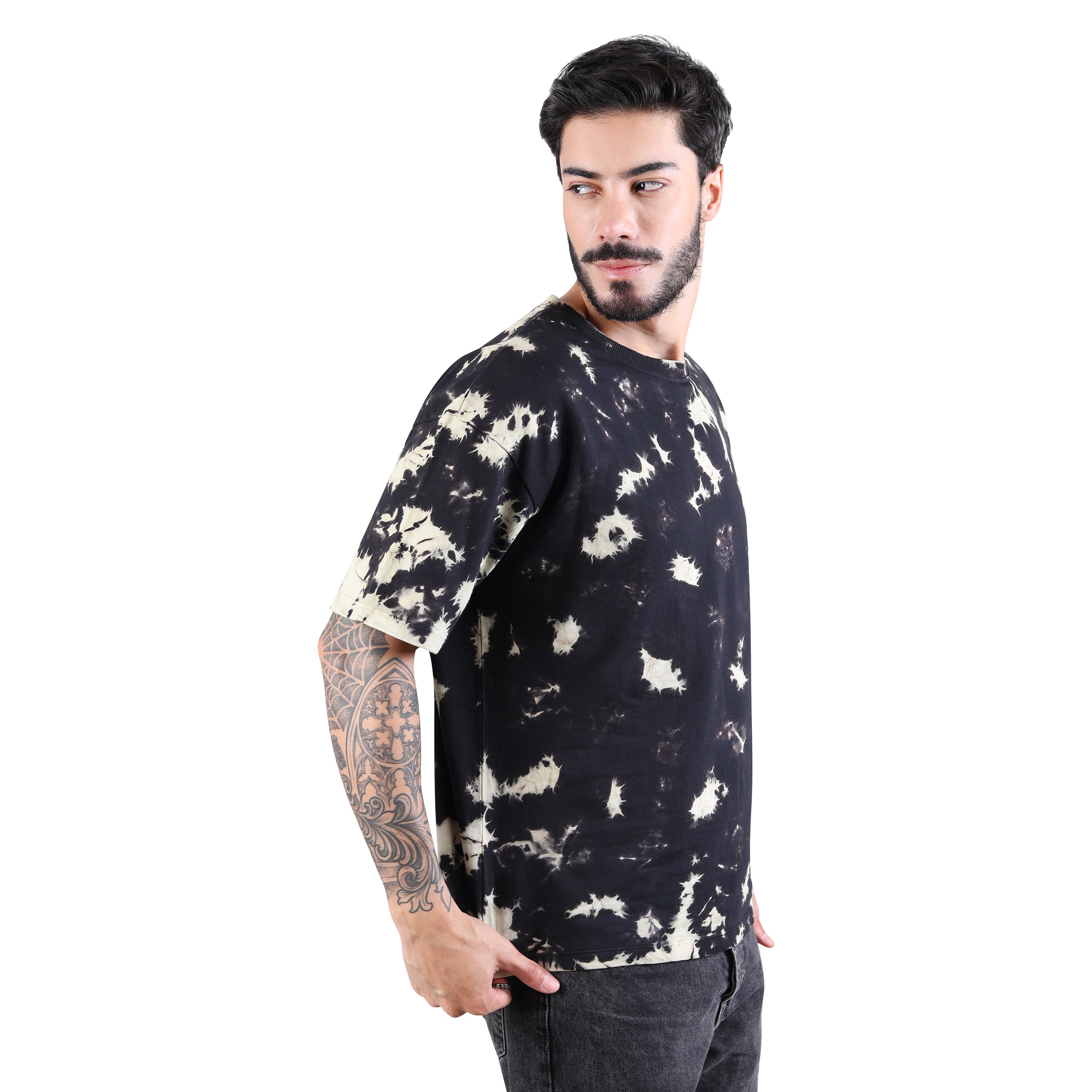 Stoned Patched Black